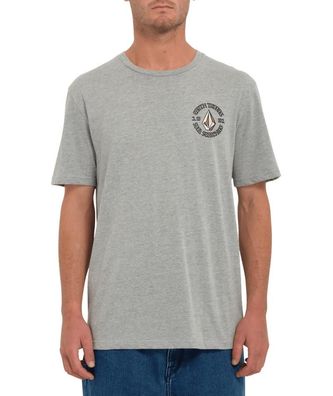 VOLCOM T-Shirt Fried Hth heather grey - Größe: S