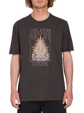 VOLCOM T-Shirt Caged Stone seagrass green - Größe: S