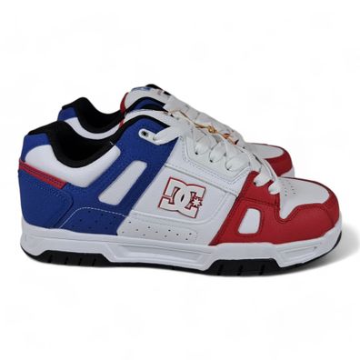 DC Shoes STAG Sneaker Schuhe SK8 Skate Weiß Blau Rot Gr. 42 NEU