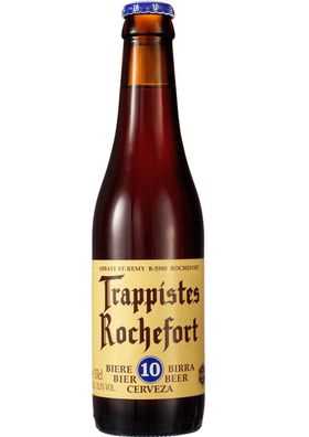 Trappist Rochefort Nr.10 24 x 0,33l- Trappistenbier aus Belgien 11,3% Vol.