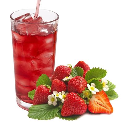 Erdbeere Energy Drink Pulver Getränk