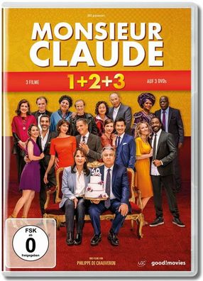 Monsieur Claude 3er BOX (DVD) 3Disc - EuroVideo - (DVD/ VK / Komödie)