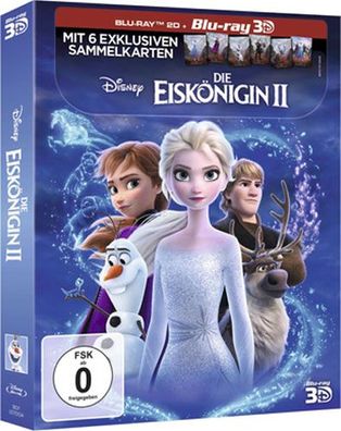 Eiskönigin, Die #2 (BR) 3D&2D D.E. 2Disc Min: 124/ DD5.1/ WS Frozen 2 * Erstaufl.L...