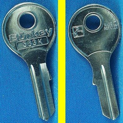Schlüsselrohling Börkey 583 K neu - für verschiedene Dom, Hekna, Huwil, Ronis, Stuv