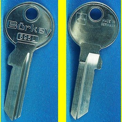 Schlüsselrohling Börkey 595 L neu - für Benco, Beram, Burgwächter, Ekla, Viro, Volm