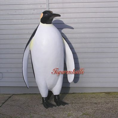 Pinguin Pinguine Figur Statue Skulptur Dekofigur Arktis Königspinguin Deko Vogel
