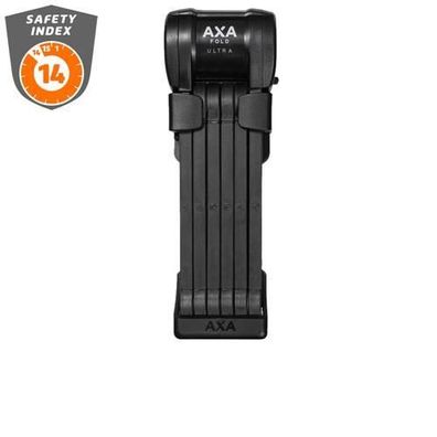 Axa Faltschloss Fold Ultra 90 schwarz Länge 90 cm mit Halter 59831095SB
