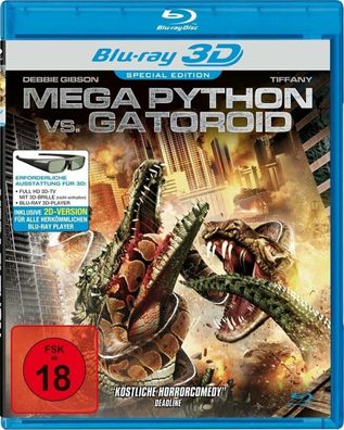 Mega Python vs. Gatoroid 3D-Blu-ray NEU/ OVP FSK18!