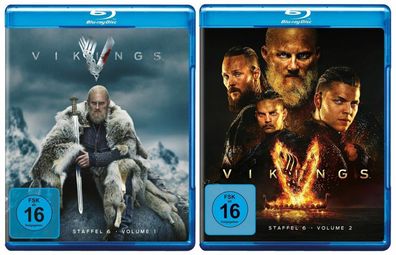 Vikings - 6.1 + 6.2 - Die komplette Staffel 6 Blu-ray NEU/ OVP