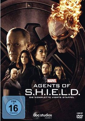 Marvels Agents of SHIELD - SSN #4 (DVD) Kompl. Staffel #4, 6Discs - Disney - ...