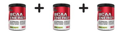 3 x EVL Nutrition BCAA Energy (30 serv) Cherry Limeade