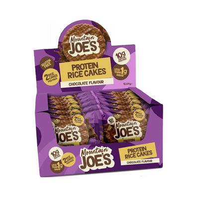 Mountain Joes Protein Rice Cakes (12x64g) Chocolate