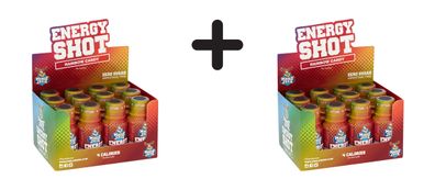 2 x Muscle Moose Moose Juice Energy Shot (12x60ml) Rainbow Candy
