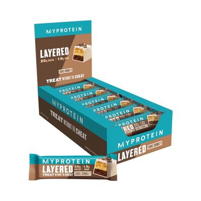 Myprotein Layered Bars (12x60g) Cookie Crumble