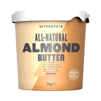 Myprotein Natural Almond Butter (1000g) Crunchy