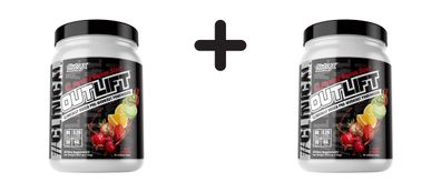 2 x Nutrex Research Outlift Clinical Edge (30 serv) Fruit Punch