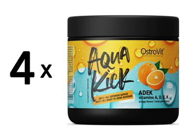4 x OstroVit Aqua Kick (300g) ADEK - Orange