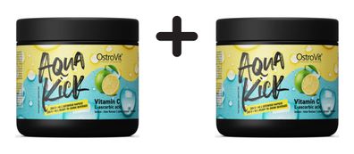 2 x OstroVit Aqua Kick (300g) Vitamin C - Lemon Lime