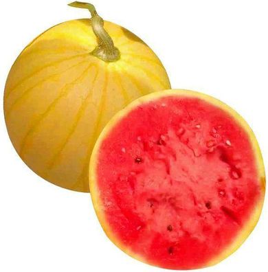 Mini Goldene Wassermelone Samen, 50Pcs / Beutel Samen Volle Sonne Nahrhafte Getreide