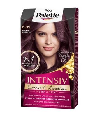 Palette Poly Intensiv Haarfarbe 6-99 - Amethyst Brillanz