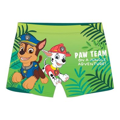 PAW Patrol "Jungle Adventure" Badeshorts für Jungen | Grün | Größen 98-128