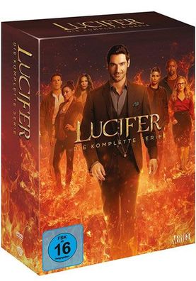 Lucifer - Die komplette Serie (DVD) 20 Disc - WARNER HOME - (DVD Video / TV-Serie)