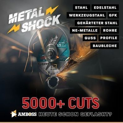 Amboss Werkzeuge METAL SHOCK 5000+ - Diamant Trennscheibe