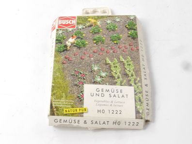 Busch H0 1222 Landschaftsbau Bepflanzung Gemüse & Salat