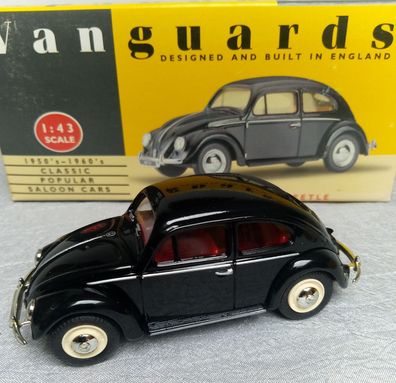 VW Käfer Brezelfenster, schwarz, Vanguards