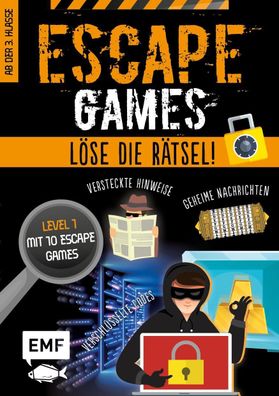 Escape Games Level 1 (orange) - L?se die R?tsel! - 10 Escape Games ab der 3 ...
