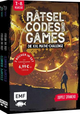 R?tsel, Codes und Games - Die XXL Mathe-Challenge f?r die 7. und 8. Klasse, ...