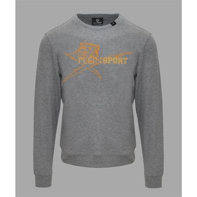 Plein Sport - Sweatshirts - FIPSG130594-GREY-MEL - Herren