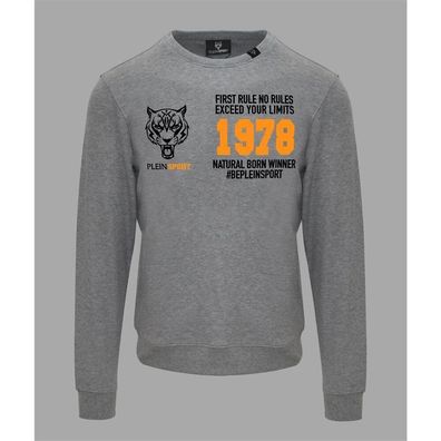 Plein Sport - Sweatshirts - FIPSG130094-GREY-MEL - Herren