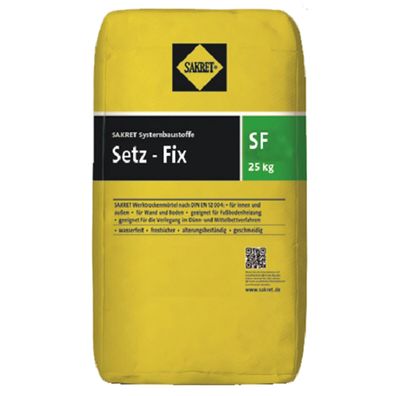 SAKRET Setz-Fix SF Montagemörtel Schnell 25kg