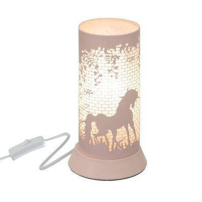 Schreibtischlampe für Kind Metall Einhorn Nachttischlampe Tischlampe Beleuchtung Deko