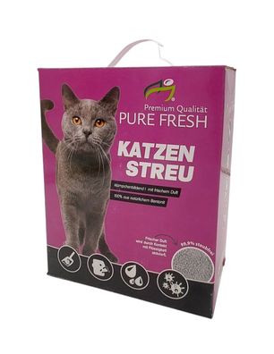 Katzenstreu 24L (20,8Kg) duftend Klumpstreu Haustierstreu Einstreu Haustier
