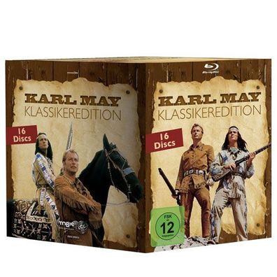 Karl May - Klassikeredition (BR) 16 BRs im Schuber - Leonine 88843069499 - (Blu-ray