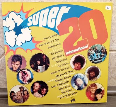 LP Super 20 mit Elton John Alvin Stardust u.a.