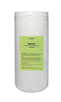 Bonemis® Zeolith in Premiumqualität. 1 kg microfeines Pulver in Dose