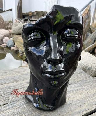 Gesicht Figur Statue Skulptur Kunst Abstrak Bunt Objeckt Deko Pop Art Moderne