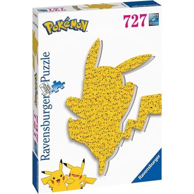 Ravensburger Formenpuzzle Pokémon Pikachu 727 Teile