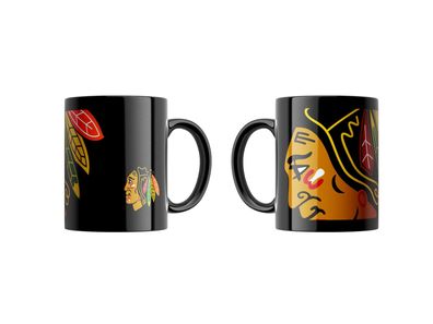 NHL Kaffeetasse Chicago Blackhawks Oversized Becher Tasse Coffee Mug 4260753234077