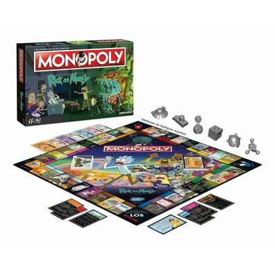 Rick and Morty Brettspiel Monopoly * Deutsche Version*