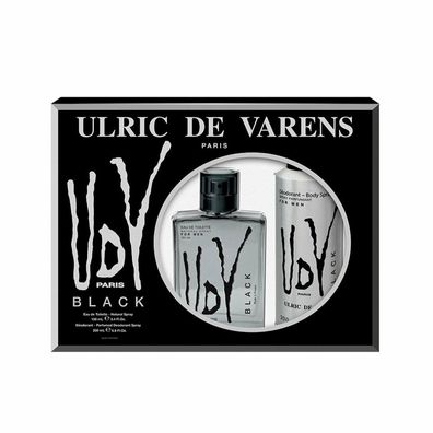 Ulric De Varens UDV Black For Men EdT 100ml Set 2 Artikel