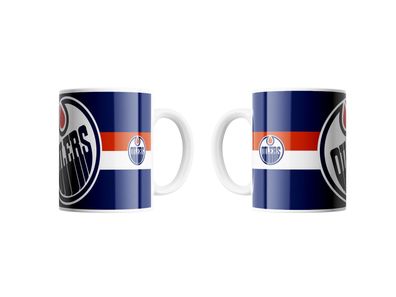 NHL Kaffeetasse Edmonton Oilers Triple Logo Becher Tasse Coffee Mug 4262438786628
