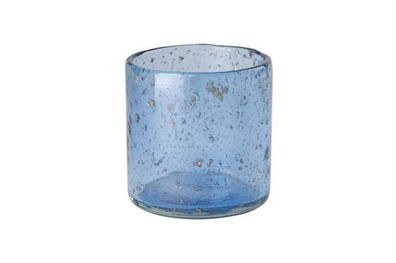 Gift Company Melange, Windlicht, Bubbles, blau, H9,5cm 1 St