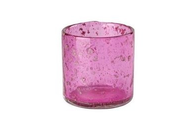 Gift Company Melange, Windlicht, Bubbles, pink, H9,5cm 1 St