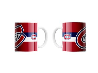 NHL Kaffeetasse Montreal Canadiens Triple Logo Becher Tasse Coffee Mug 4262438786642