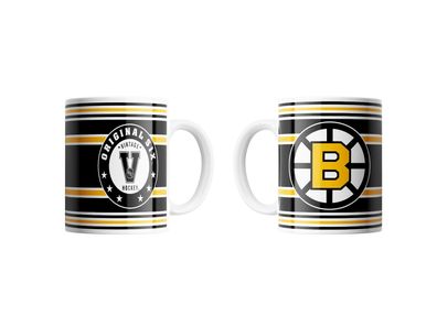 NHL Kaffeetasse Boston Bruins Original 6 Becher Tasse Coffee Mug 4260753234817