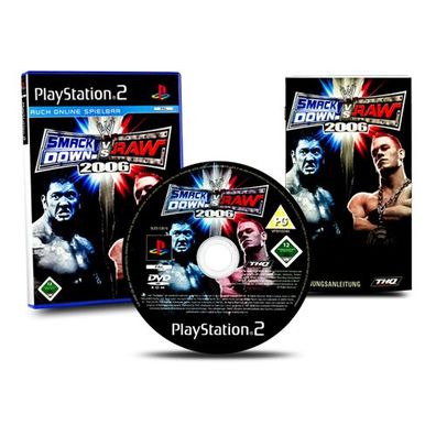 PS2 Spiel WWE Smack Down - Smackdown vs. Raw 2006